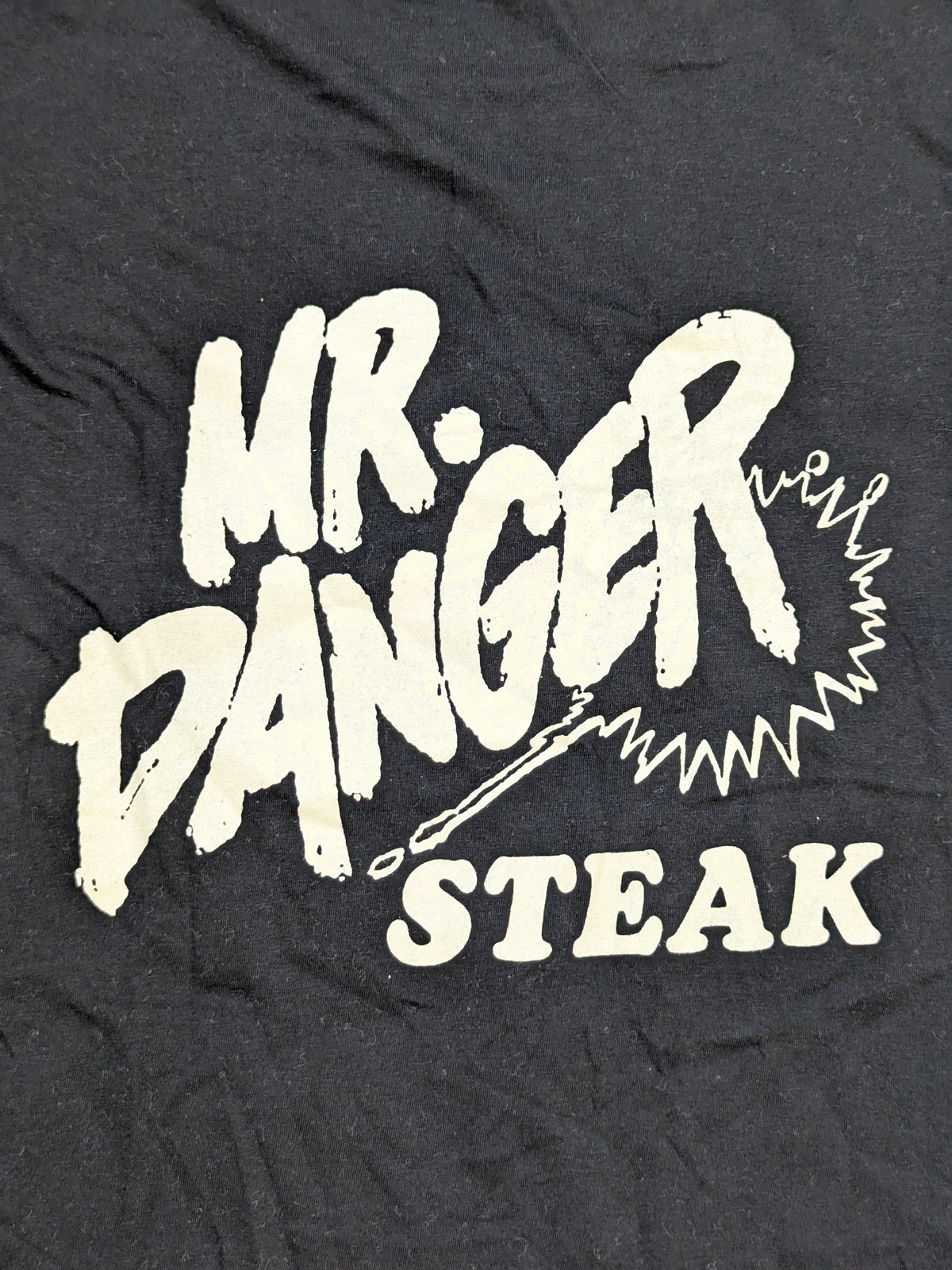 Mitsuhiro Matsunaga "MR. DANGER STEAK" T-shirt (Black)