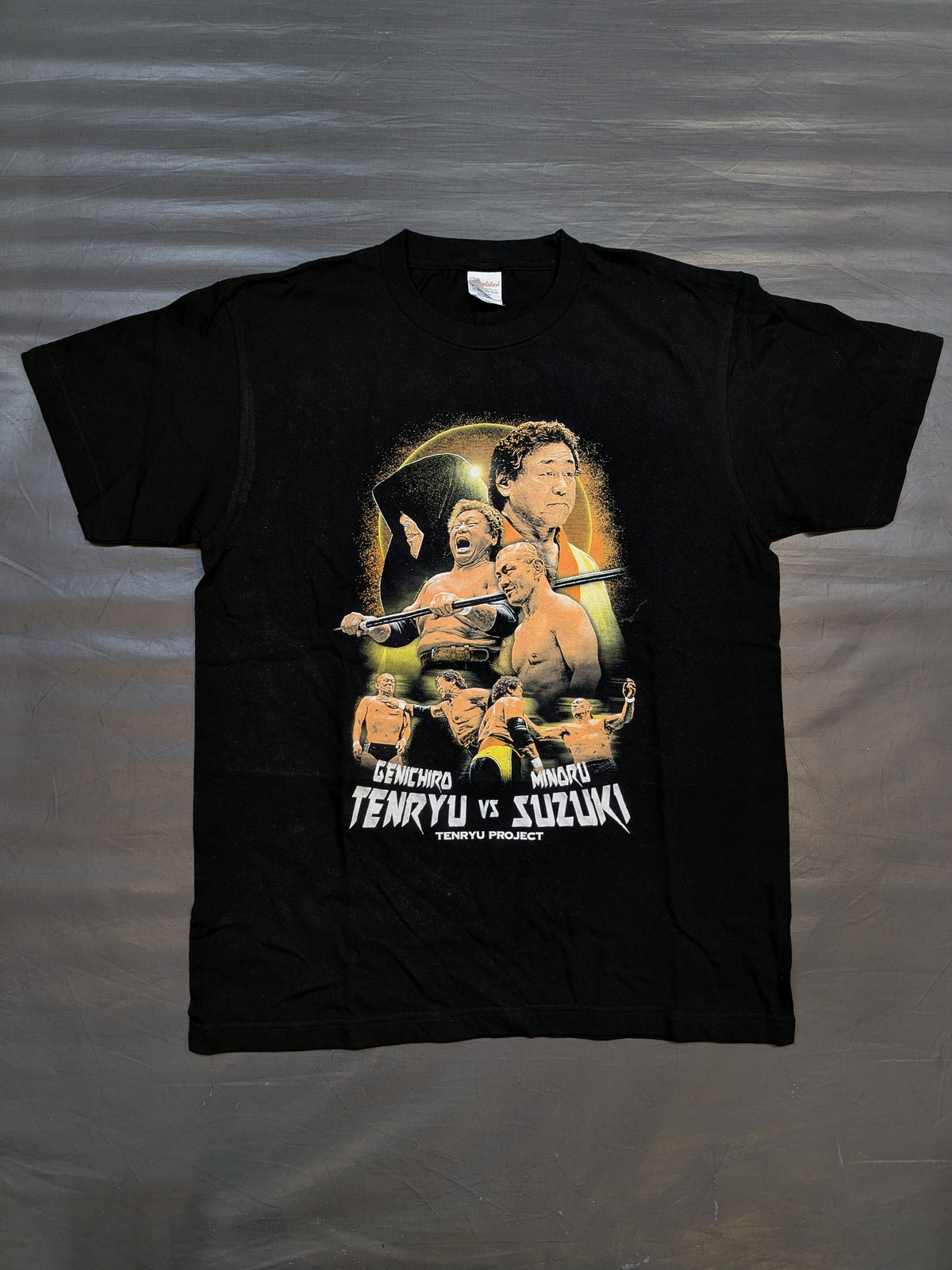 Tenryu Genichiro  vs Minoru Suzuki Collaboration T-shirt