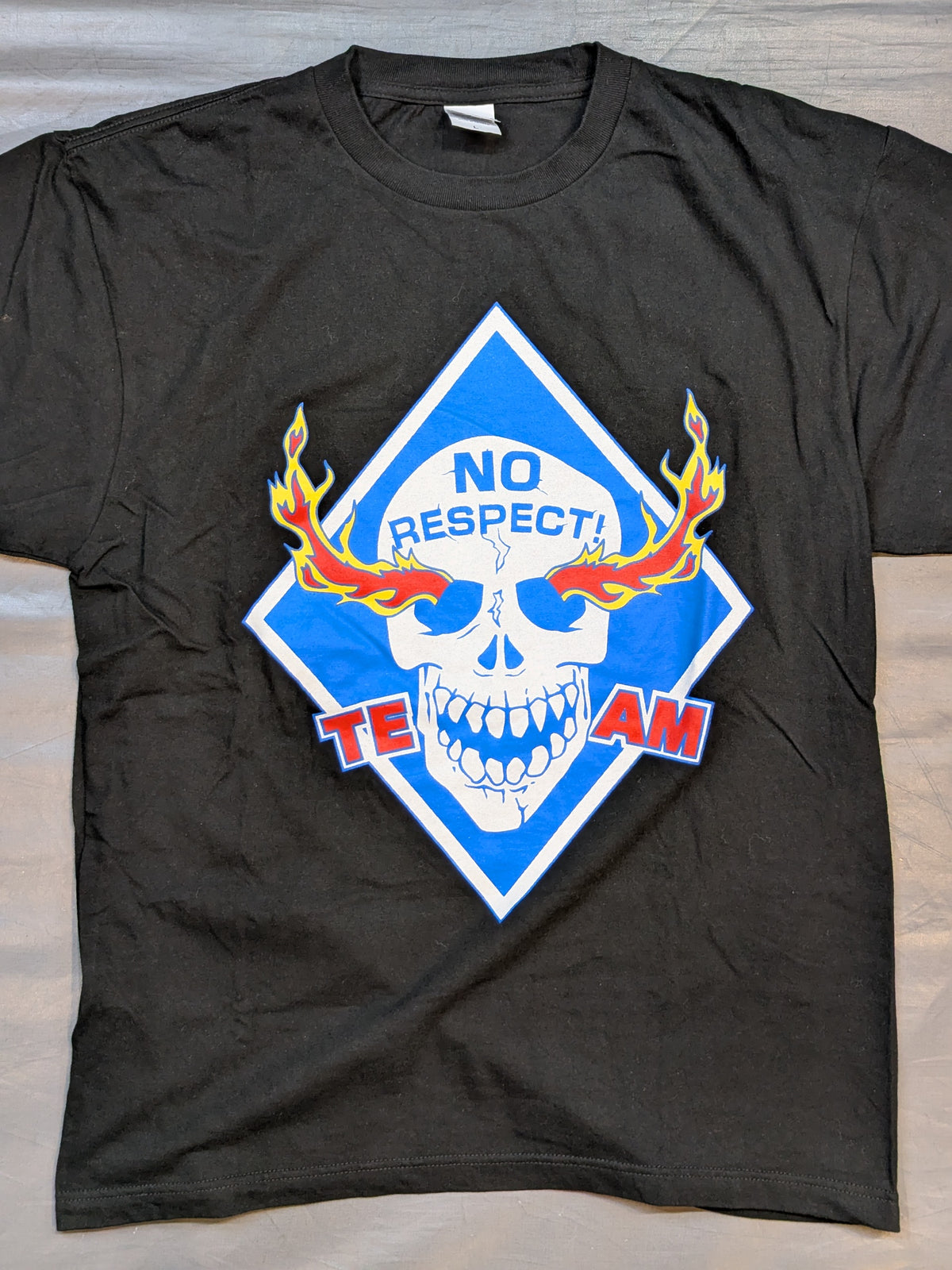 TEAM NO RESPECT T-SHIRT (2) (Black)