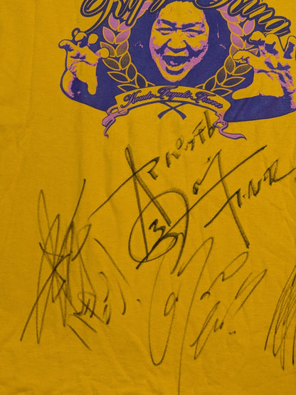 [5-hand signed autograph] Kodo Fuyuki 'RIFUJIN KING' Illustration T-shirt