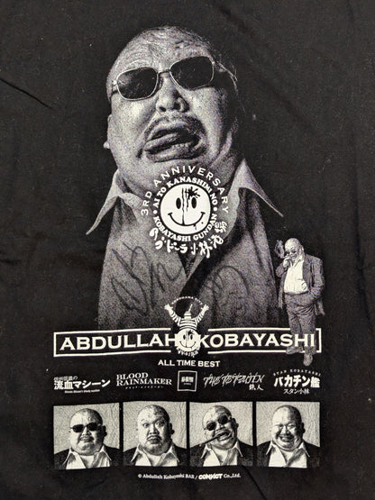 【直筆サイン入り】アブドーラ小林×CONVICT コラボTシャツ