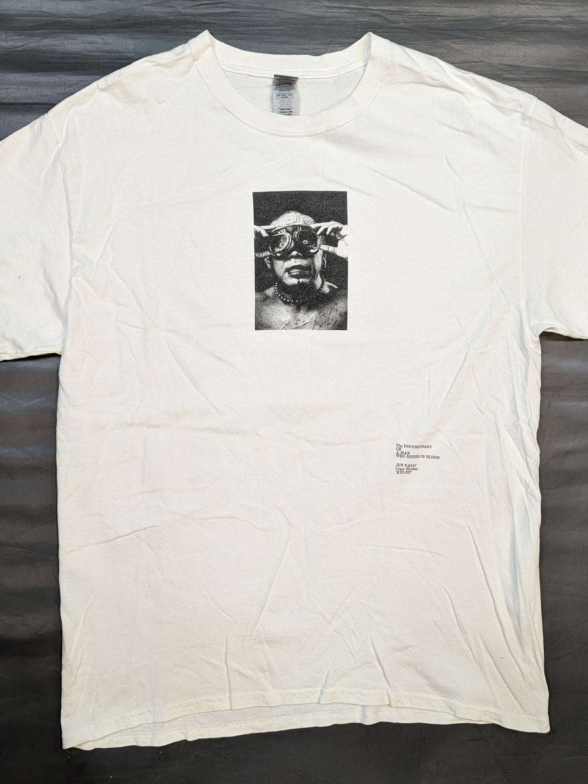 葛西純「映画【狂猿】」Tシャツ②(ホワイト)