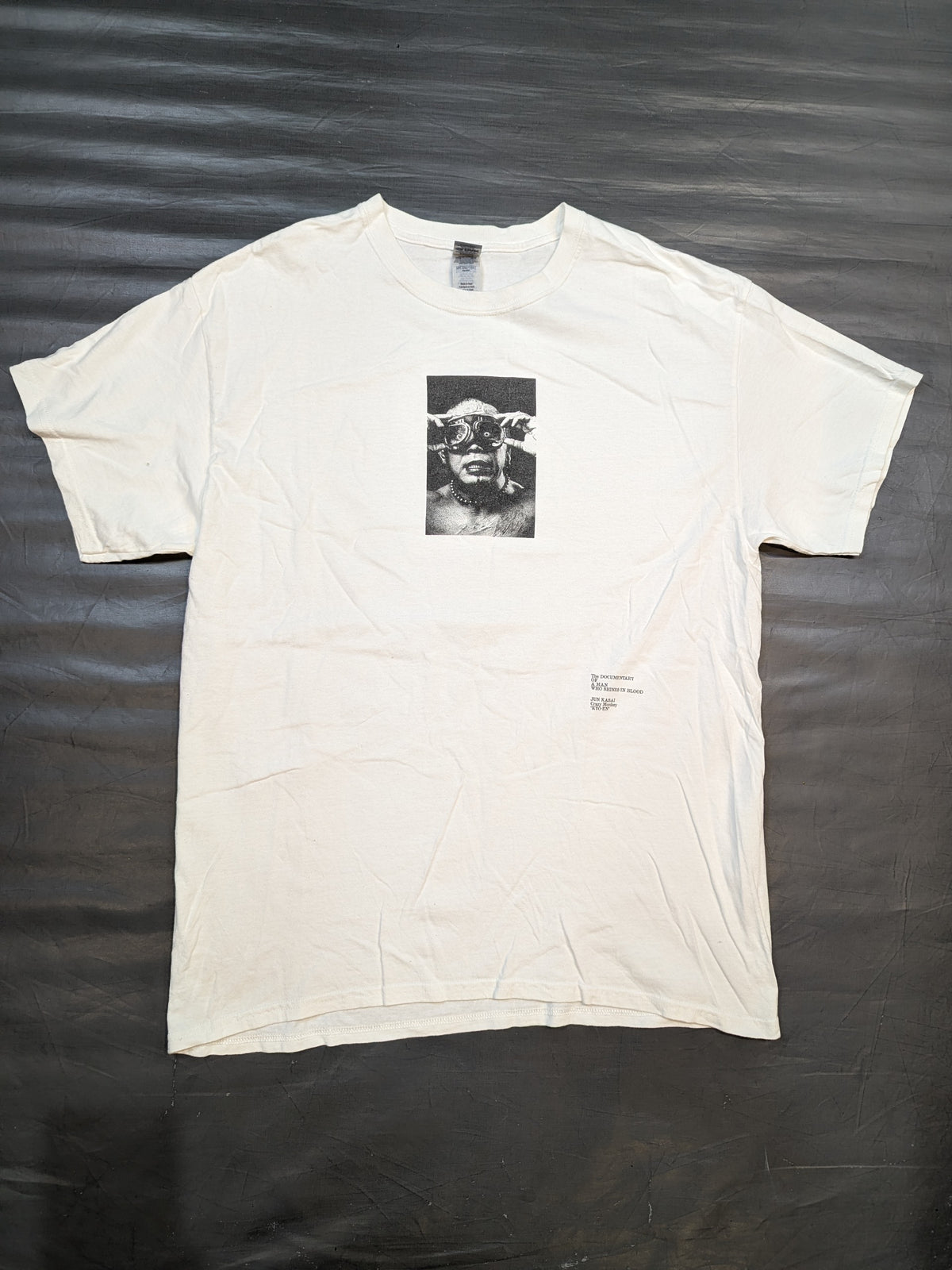 葛西純「映画【狂猿】」Tシャツ②(ホワイト)