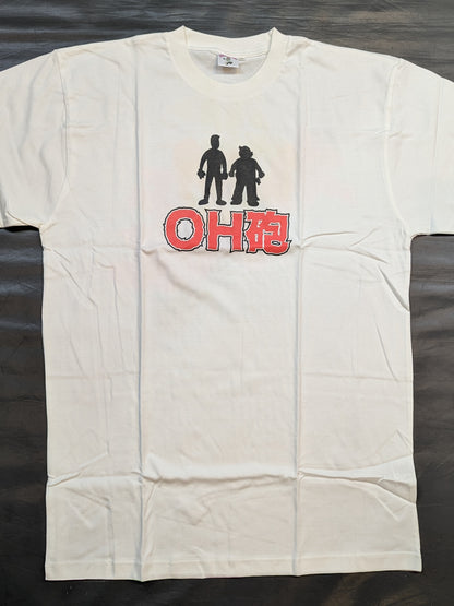 小川直也＆橋本真也「OH砲」シルエットTシャツ
