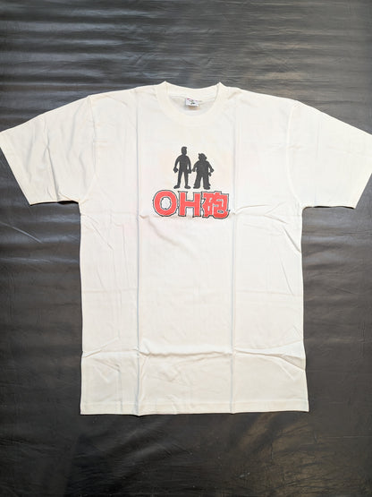 小川直也＆橋本真也「OH砲」シルエットTシャツ