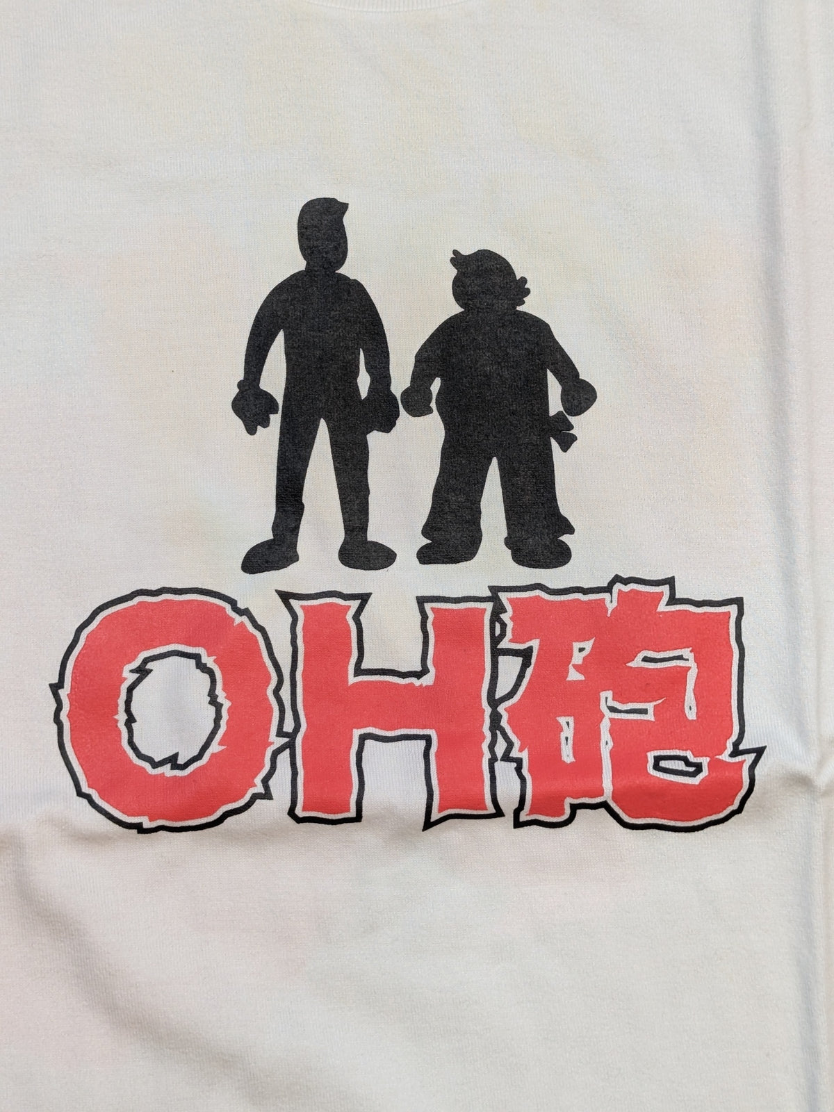 小川直也＆橋本真也「OH砲」シルエットTシャツ