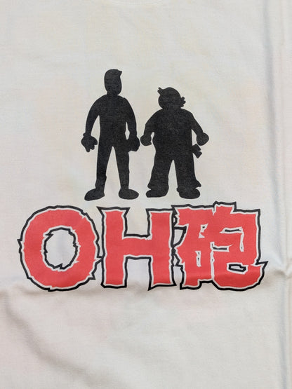 小川直也＆橋本真也「OH砲」シルエットTシャツ