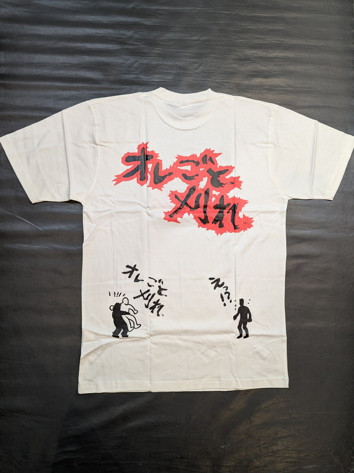 小川直也＆橋本真也「OH砲」シルエットTシャツ