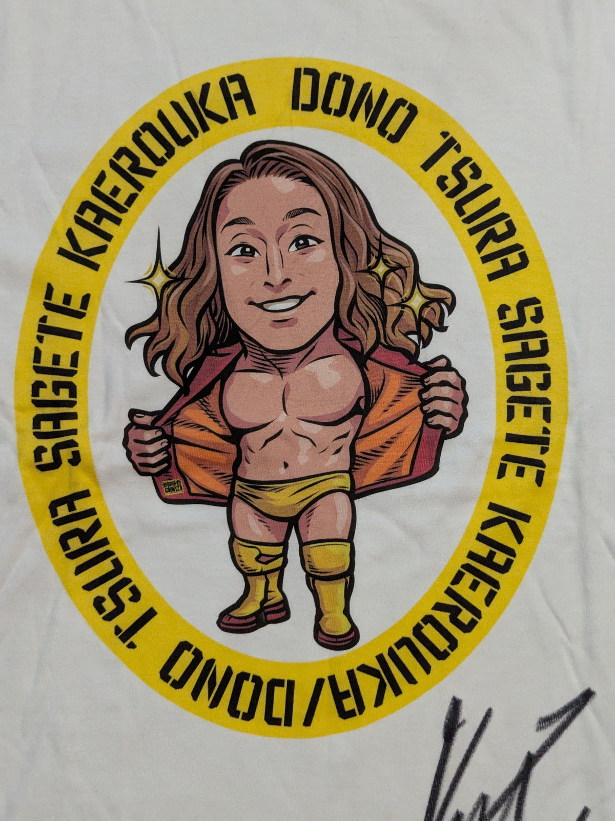 【hand signed autograph】 IKEMEN JIRO × Count 2.9 T-shirt