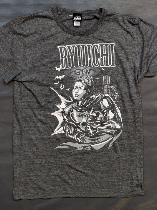 Ryuichi Kawakami 'BADMAN Ryuichi' T-shirt (2) (Gray)