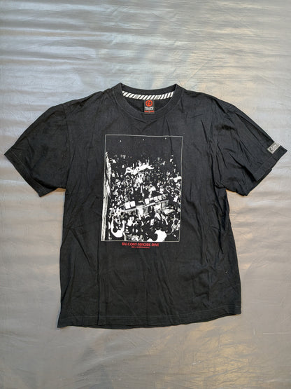 葛西純「BALCONY-SUICIDE-DIVE」Tシャツ(モノクロ)