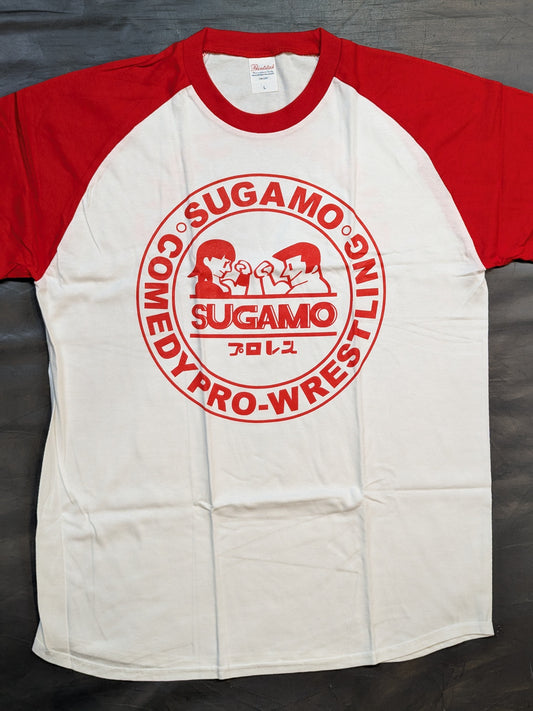 巣鴨プロレス ラグランTシャツ