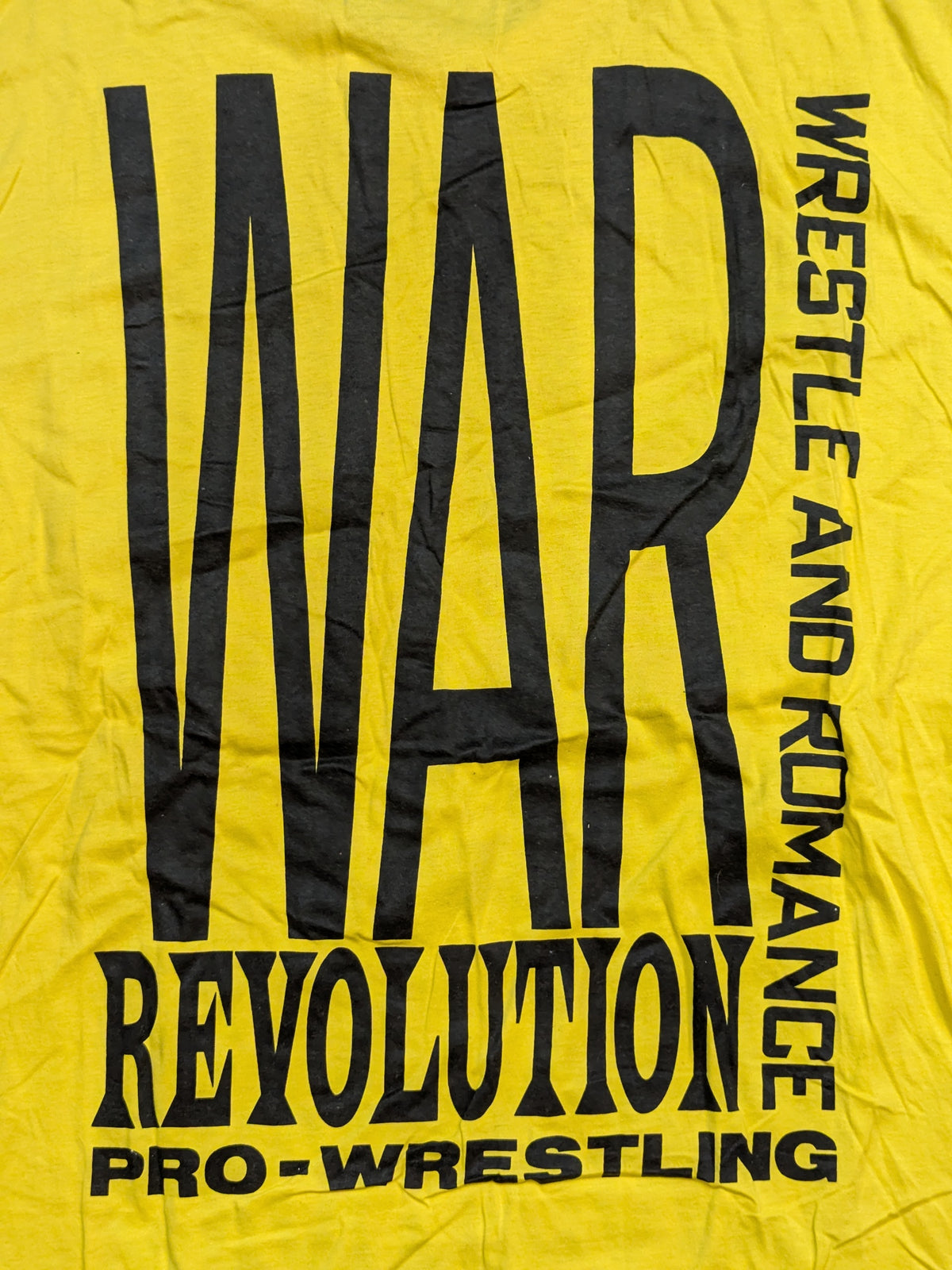 WAR Big Logo T-Shirt