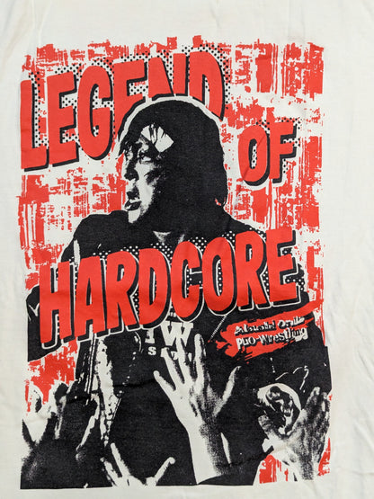 Atsushi Onita "LEGEND OF HARDCORE" Picture T-Shirt (White)