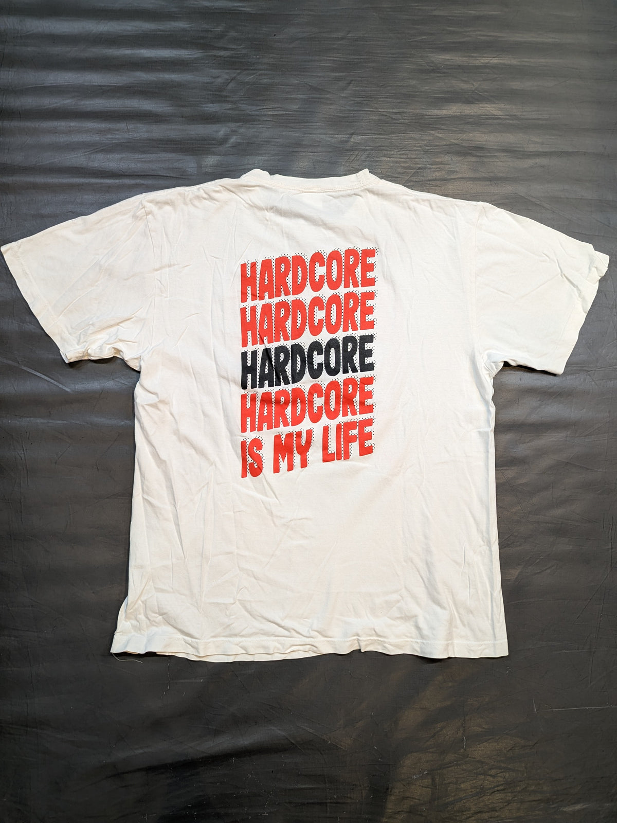 Atsushi Onita "LEGEND OF HARDCORE" Picture T-Shirt (White)