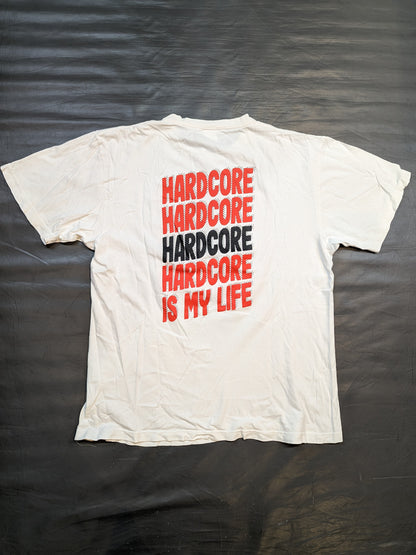 Atsushi Onita "LEGEND OF HARDCORE" Picture T-Shirt (White)