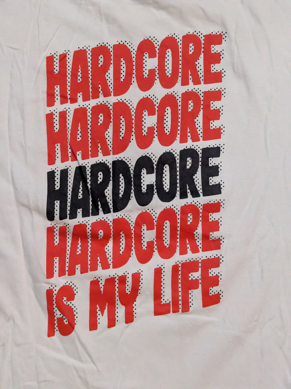 Atsushi Onita "LEGEND OF HARDCORE" Picture T-Shirt (White)