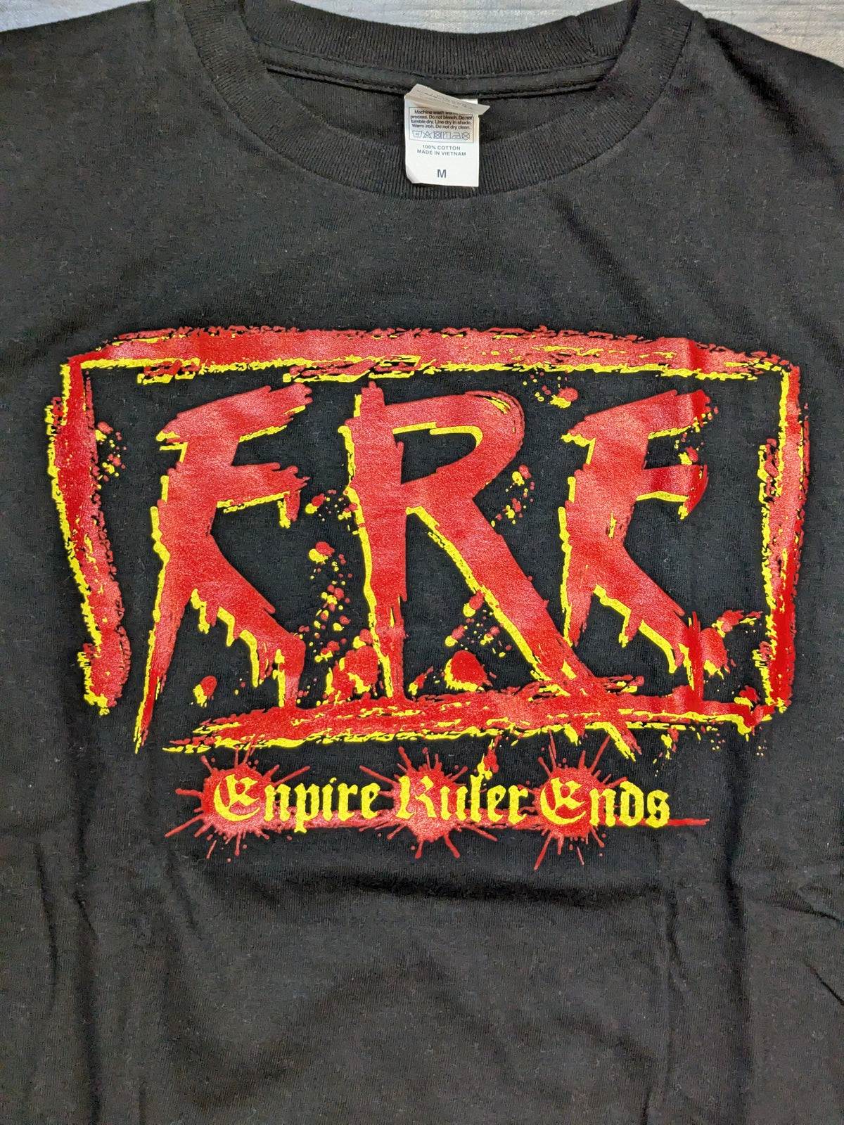 竹田誠志ユニット「E.R.E Empire Ruler Ends」Tシャツ②(ブラック)