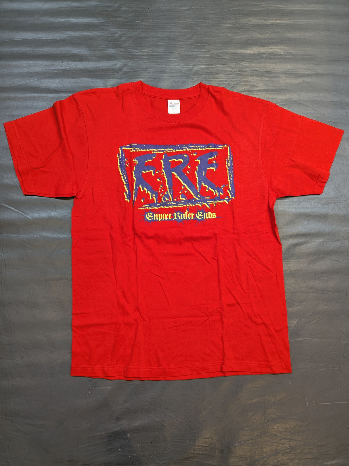 竹田誠志ユニット「E.R.E Empire Ruler Ends」Tシャツ③(レッド)