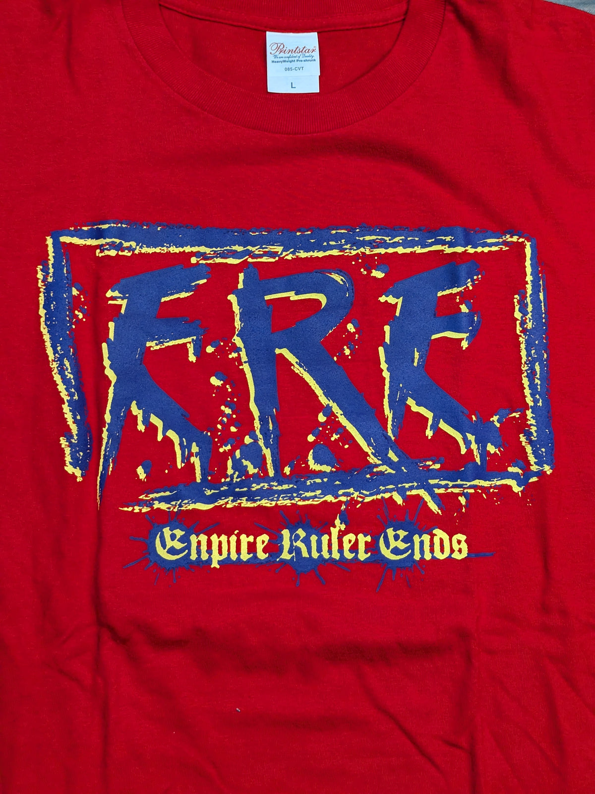 竹田誠志ユニット「E.R.E Empire Ruler Ends」Tシャツ③(レッド)