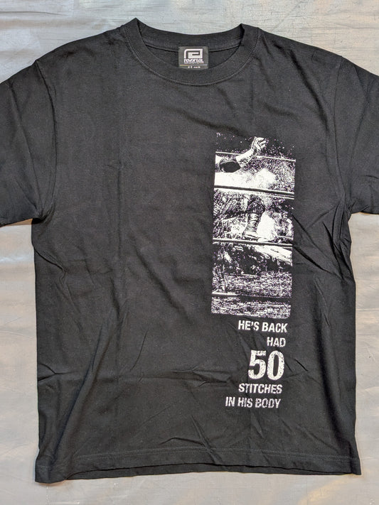 竹田誠志「TKD 50 STITCHES」Tシャツ