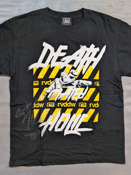 【直筆サイン入り】竹田誠志「DEATHMATCH HOLIC」Tシャツ