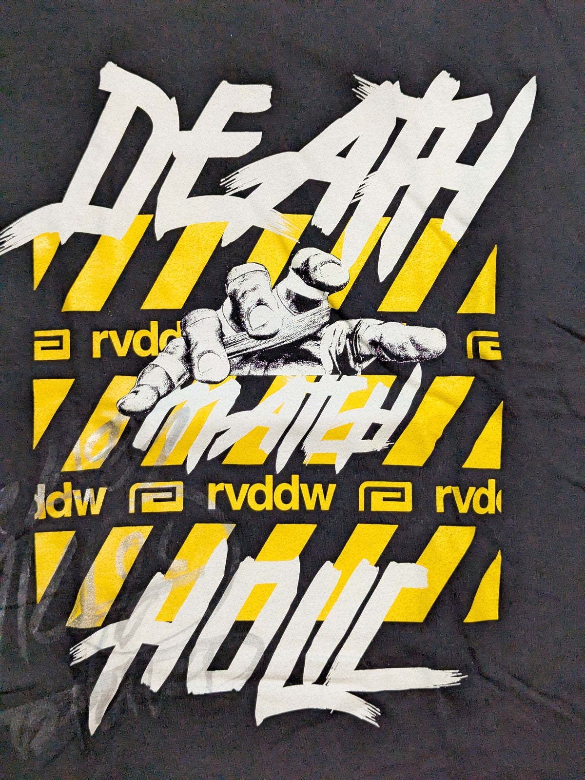 【直筆サイン入り】竹田誠志「DEATHMATCH HOLIC」Tシャツ