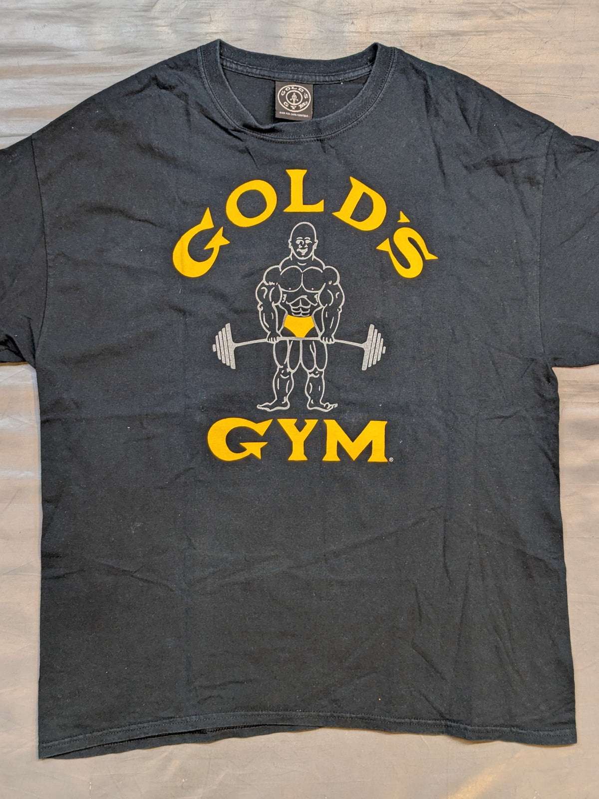 GOLD'S GYM T-shirt (2) (Black)