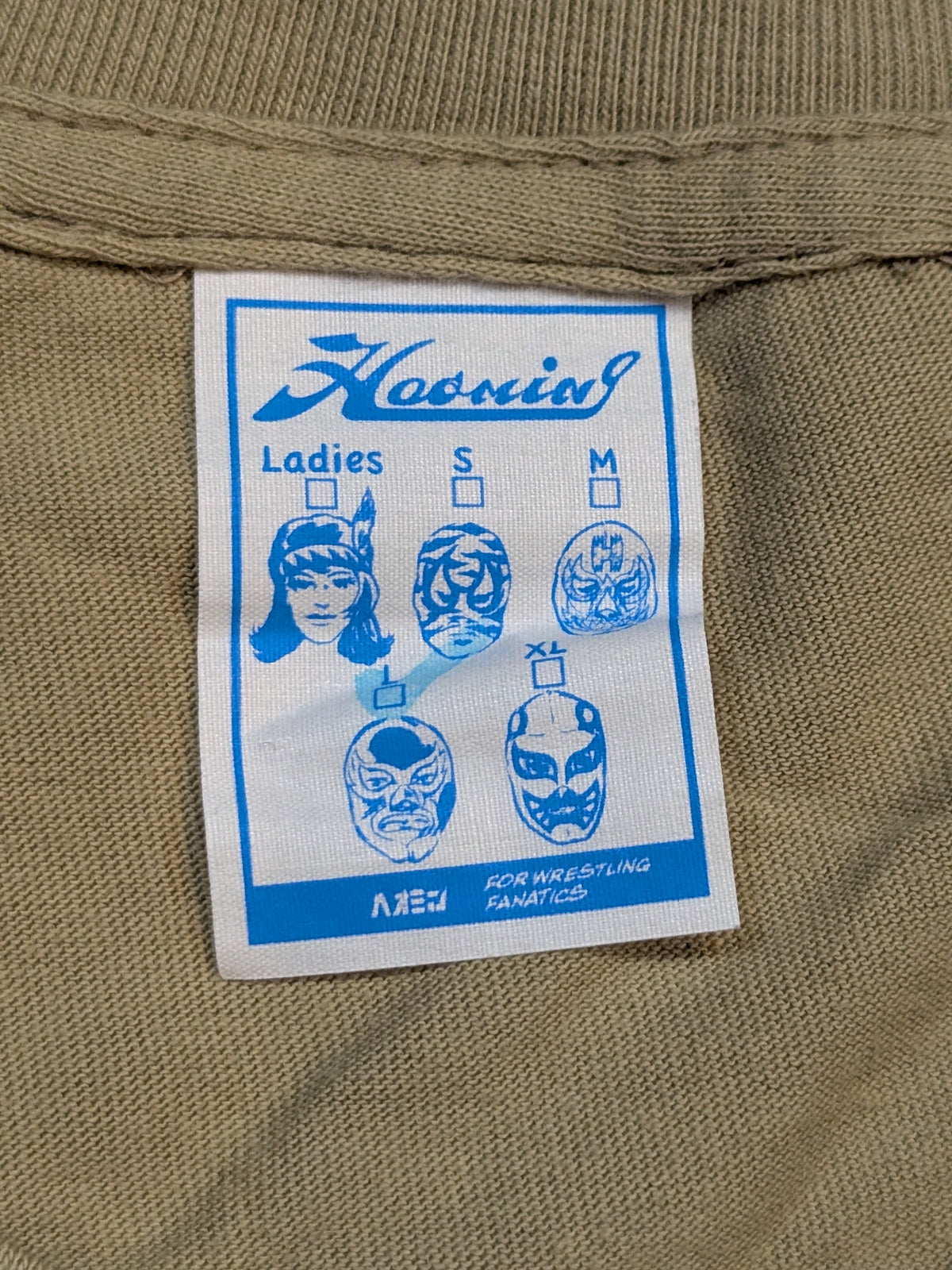 HAOMING 「BOTANICAL MASK」Tシャツ(ベージュ