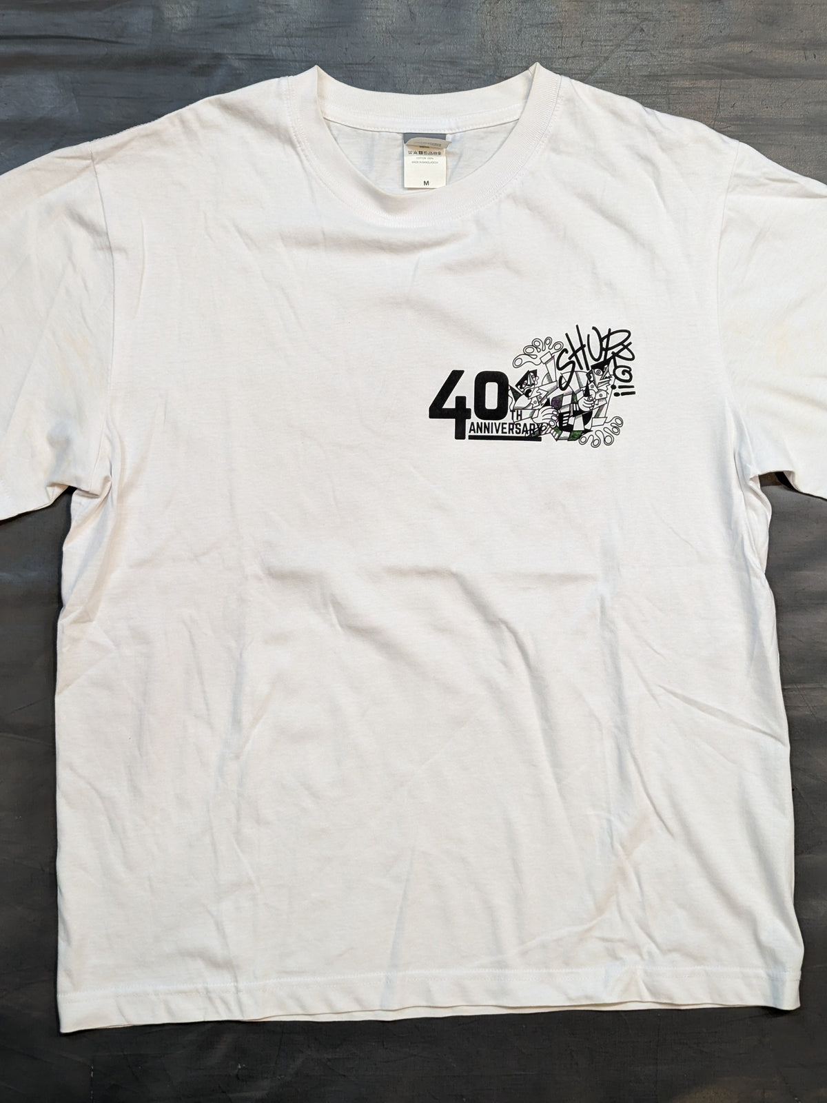Weekly Pro Wrestling  40th Anniversary T-shirt (White)