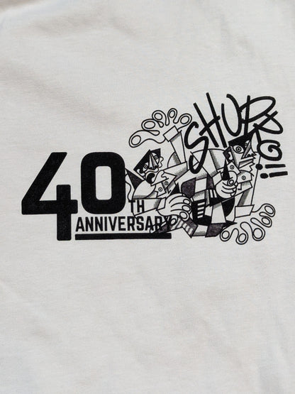 Weekly Pro Wrestling  40th Anniversary T-shirt (White)