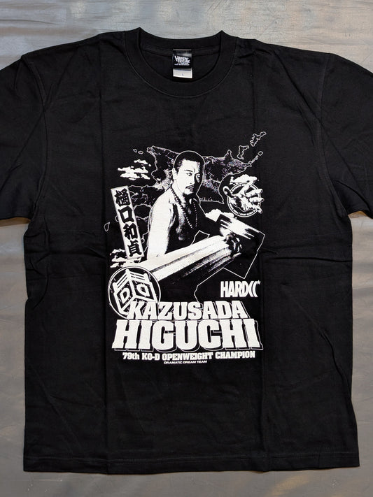 樋口和貞「第79代KO-D無差別級王者」Tシャツ