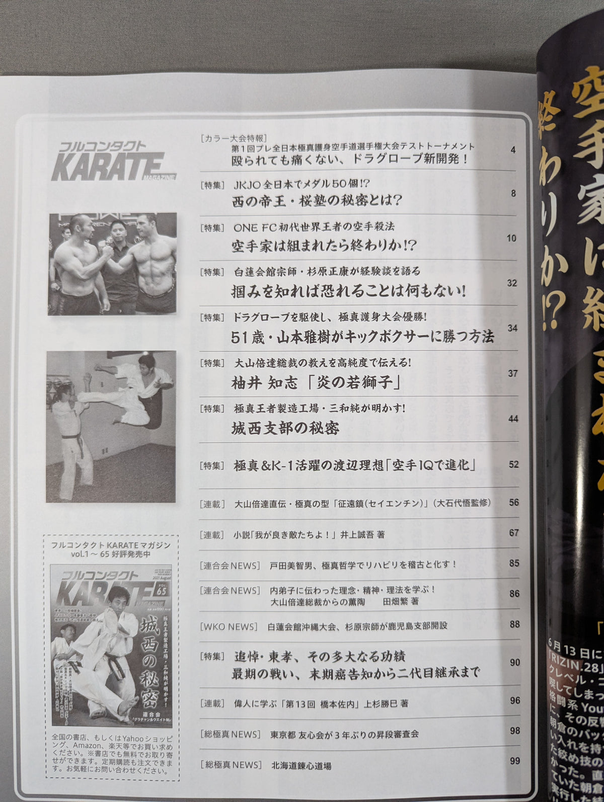 フルコンタクトKARATEマガジン Vol.66