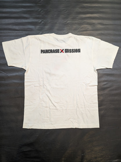 [Minoru Suzuki hand signed autograph ] PANCRASE MISSION T-shirt