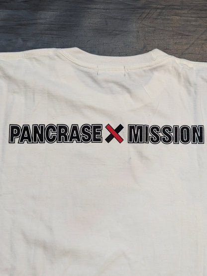 [Minoru Suzuki hand signed autograph ] PANCRASE MISSION T-shirt