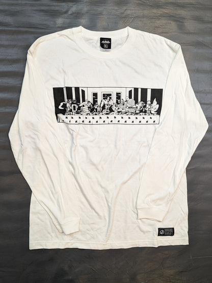 キン肉マン「悪魔の晩餐」ロングスリーブTシャツ(ホワイト)