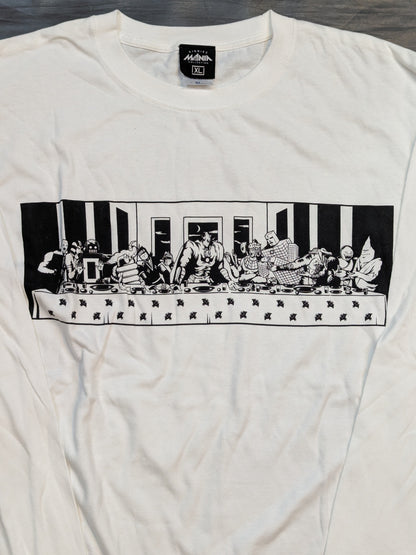 キン肉マン「悪魔の晩餐」ロングスリーブTシャツ(ホワイト)