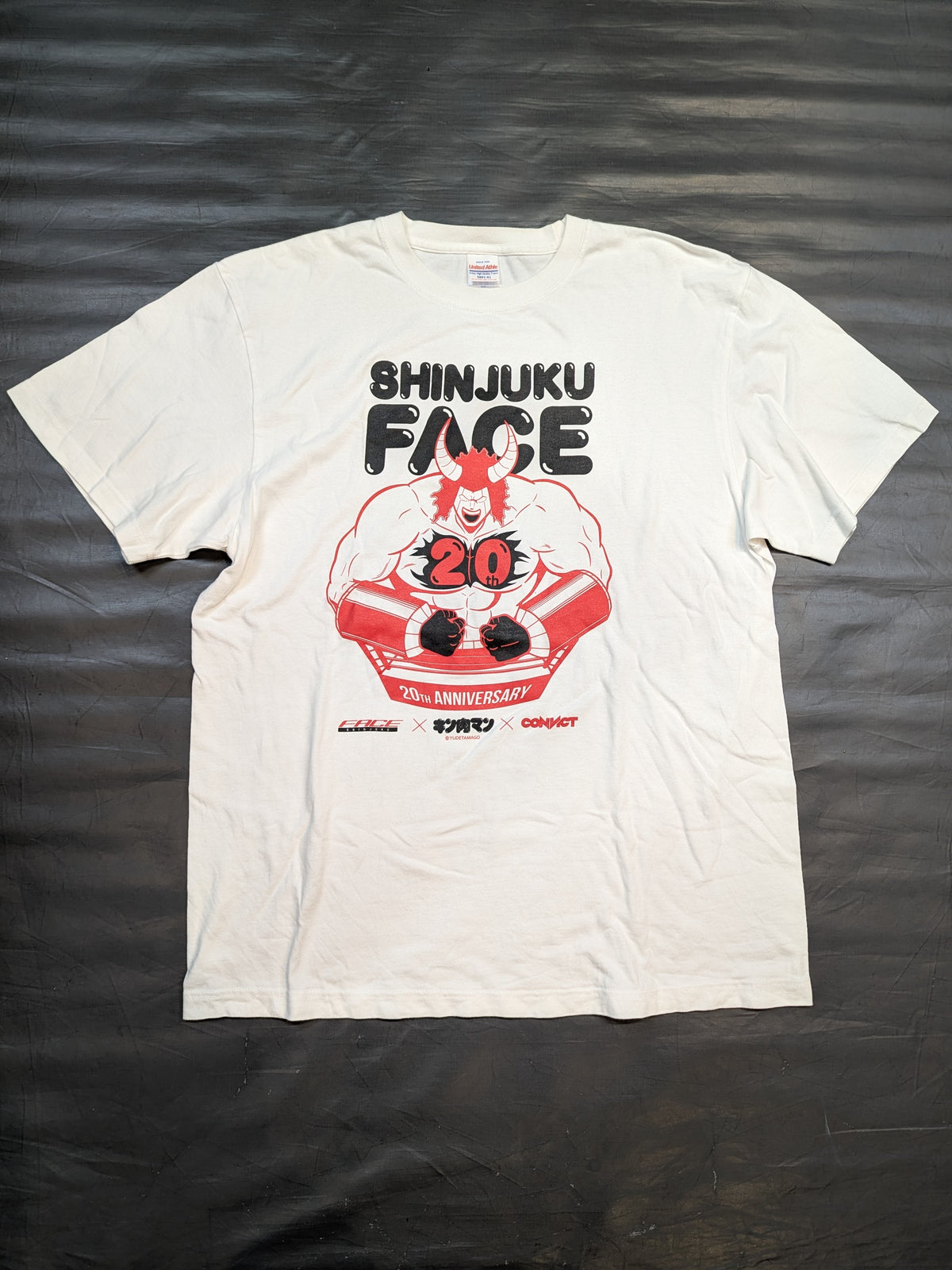 Kinnikuman × Shinjuku FACE×CONVICT Limited Collaboration T-Shirt
