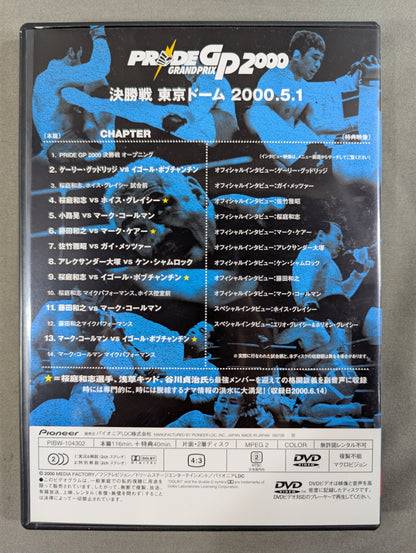 PRIDE GP 2000 決勝戦