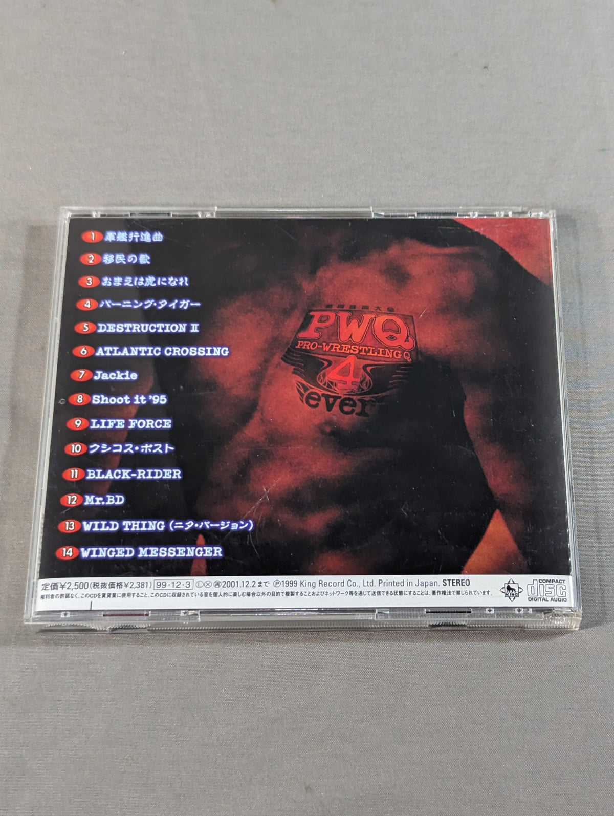 Pro Wrestling  Q 4ever Fighting Music Daizen