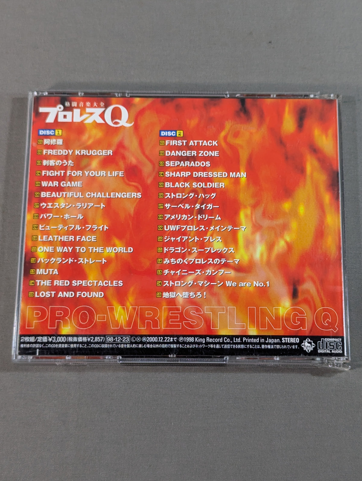 Pro Wrestling Q Fighting Music Encyclopedia