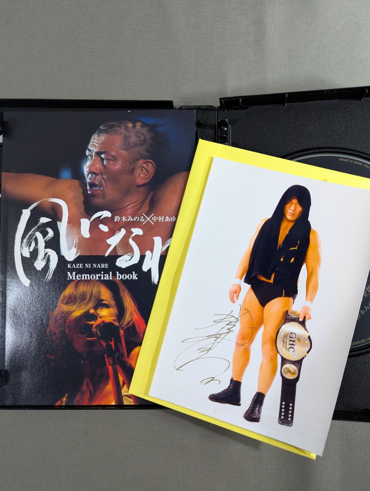 Minoru Suzuki × Ayumi Nakamura Become ★ the Wind Complete Edition BOX★