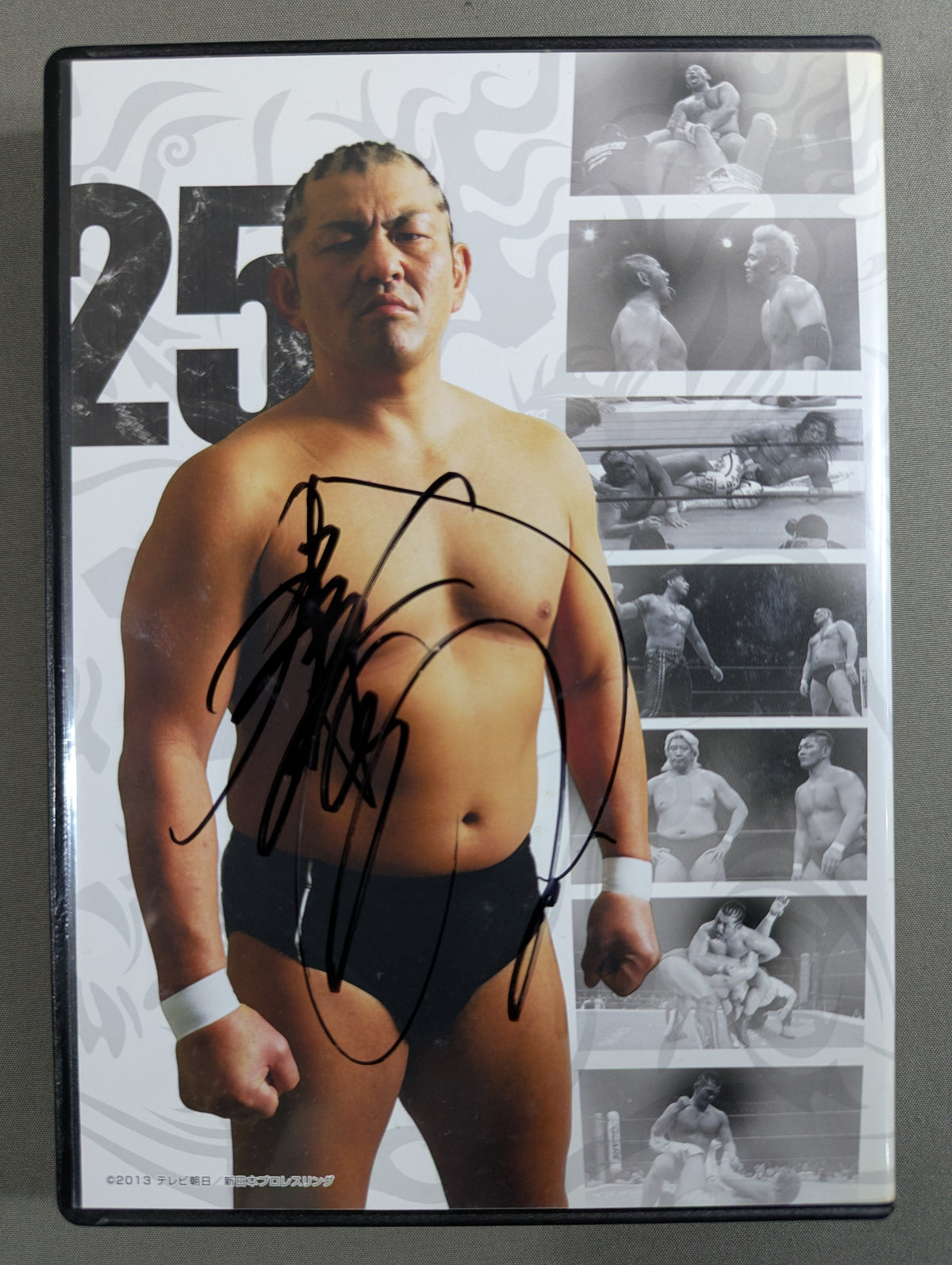 【hand signed autograph】 Minoru Suzuki 25th Anniversary Debut DVD