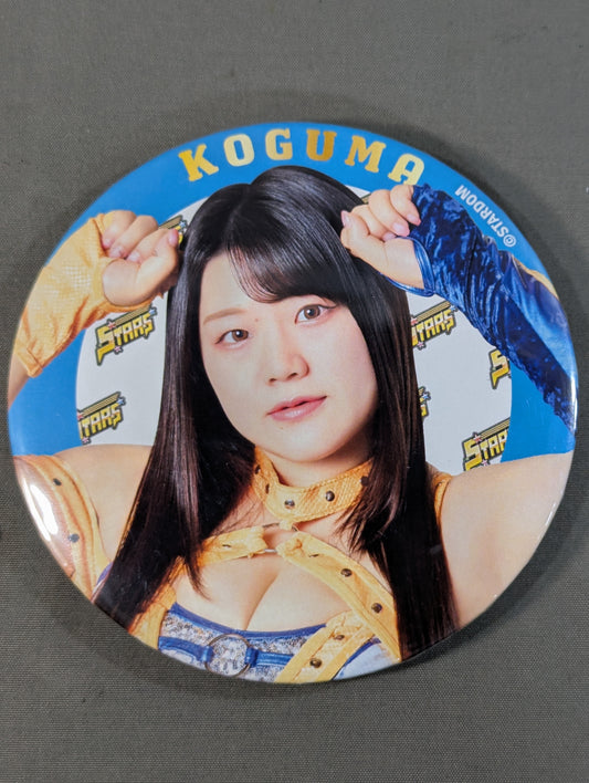 Koguma Stardom Trading BIG PinBack button  2023
