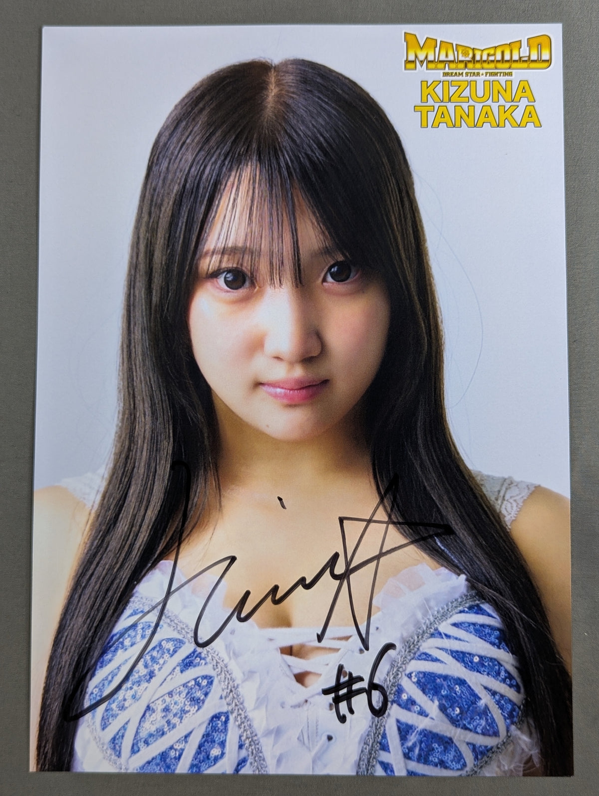 Kizuna Tanaka hand signed autograph Marigold Pro-Photo (A-7)