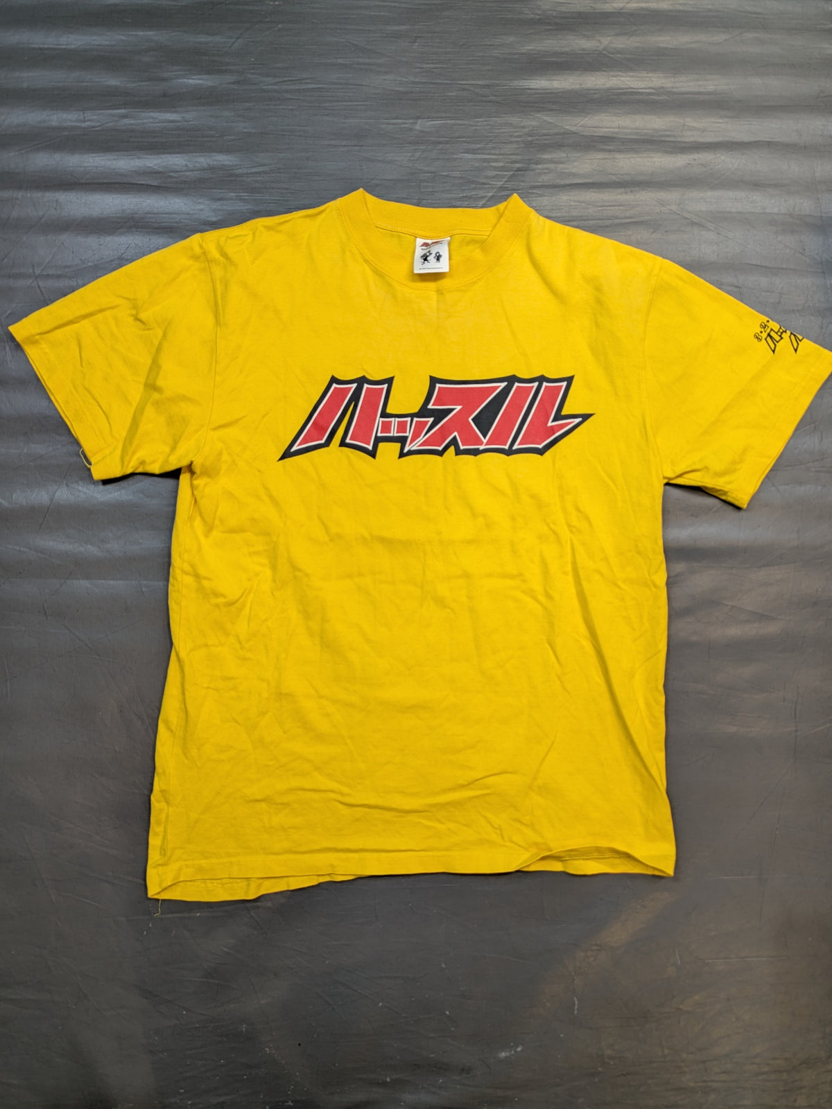 ハッスル Tシャツ(イエロー)