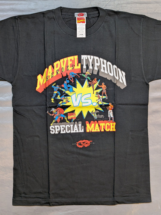 MARVEL HEROES vs TYPHOON Illustration T-Shirt