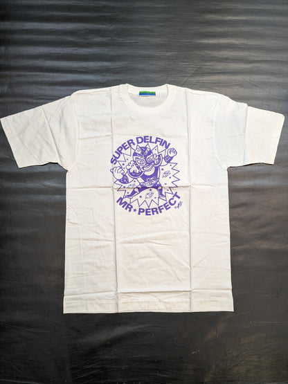 Super Delfin "MR★PERFECT" Illustration T-Shirt