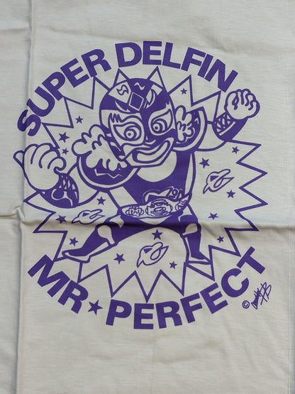 Super Delfin "MR★PERFECT" Illustration T-Shirt