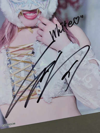STARLIGHT KID  hand signed autograph  Stardom Pro-Photo  (L-8)